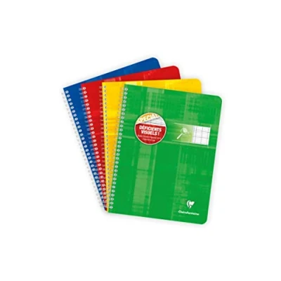 Image de Clairefontaine Cahier spirale 170 x 220 mm,Séyès 2,5 agrandi