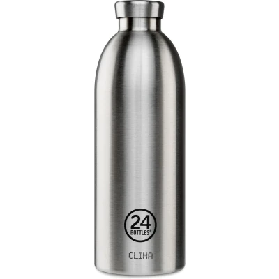 Afbeelding van 24Bottles Steel Clima Bottle Drinkfles 850 Ml Zilver