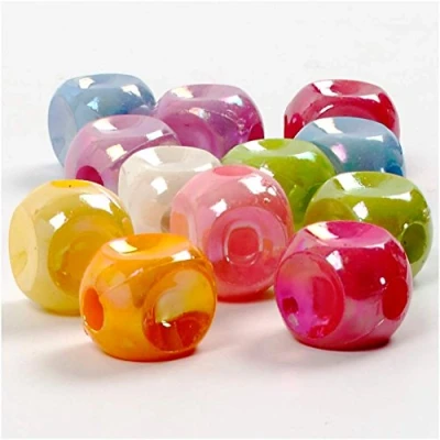 Afbeelding van Creotime Kralen 90 Stuks Multicolor Acryllic