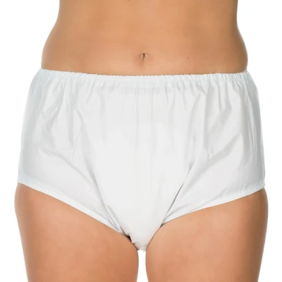 Afbeelding van Suprima 1205 Incontinentiebroekje PVC slip, UNISEX, wit (50) (heupomtrek 118 cm)