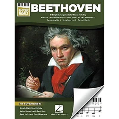 Afbeelding van Beethoven Super Easy Songbook
