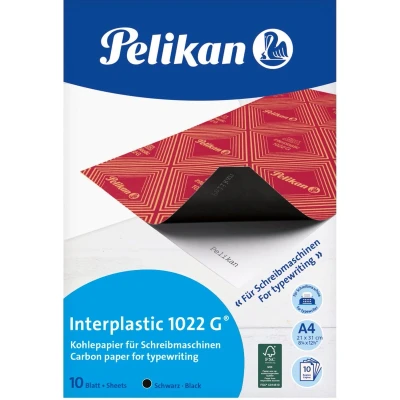 Afbeelding van Pelikan carbonpapier Interplastic, etui van 10 vel