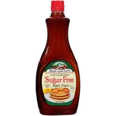 Afbeelding van Maple Grove Farm Suikervrije siroop, esdoornsmaak, 710 ml, koolhydraatarm, diabetisch