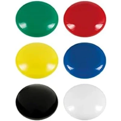 Afbeelding van Westcott Ac E10815 Magneet Assorti Pak À 6St. Ø 25X11,8Mm, 300G