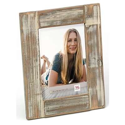 Afbeelding van walther+ design QL318P Wissellijst Papierformaat: 13 x 18 cm Bruin