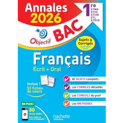 Afbeelding van FRANCAIS 1RES STMG STI2D ST2S STL STD2A STHR