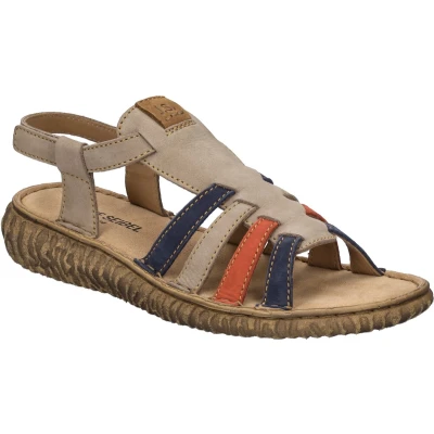 Afbeelding van Josef Seibel Ronja Sandalen, Dames, Maat: 40, Taupe multi Leer