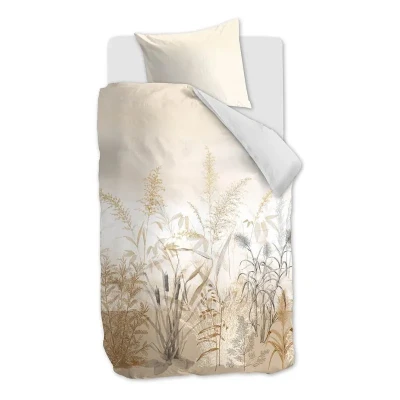 Afbeelding van Beddinghouse Florine dekbedovertrek Eenpersoons 140x200/220 Zand