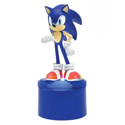 Afbeelding van Lexibook, SEGA Sonic The Hedgehog, Veilleuse de Poche LED pour chambre d&#039;enfants, lumière douce, à piles, Bleu, NLJ01SN