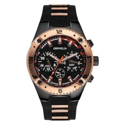 Afbeelding van Orphelia 86503 Horloge Kunststof Zwart 46 mm