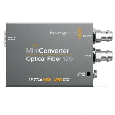 Afbeelding van Blackmagic Design Mini converter optische vezel 12G (BM CONVMOF12G)