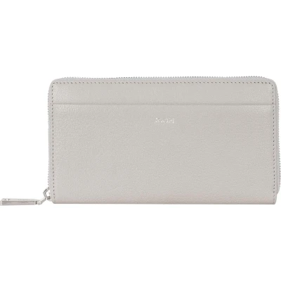 Afbeelding van JOOP! Leren Portemonnee Lantea Yura Purse Lightgrey Lichtgrijs