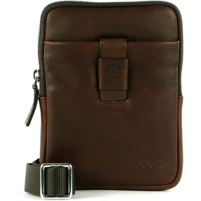Afbeelding van JOOP! Loreto Rafael Schoudertas, Heren, Maat: One Size, Darkbrown