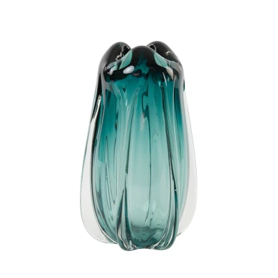 Afbeelding van Light &amp; Living Vaas MURELA Ø21x38cm Blauw