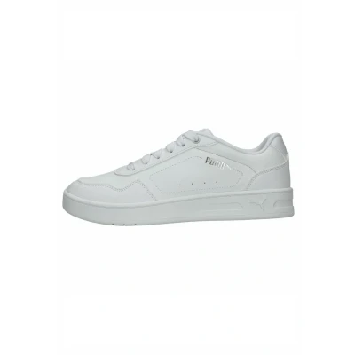 Afbeelding van Puma Court Classy Sneakers laag, Dames, Maat: 37, White silver Kunststof