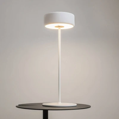 Afbeelding van Maytoni LED oplaadbare tafellamp AI Collaboration, aluminium, wit