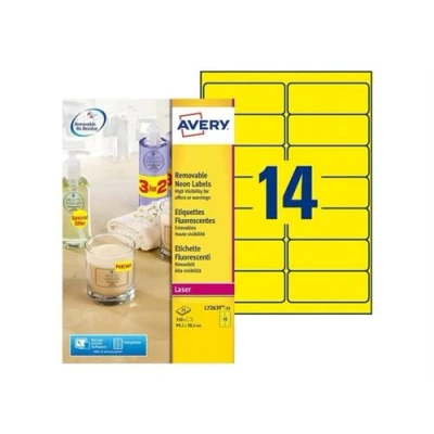 Image de Avery L7263R étiquettes 350 étiquette(s)