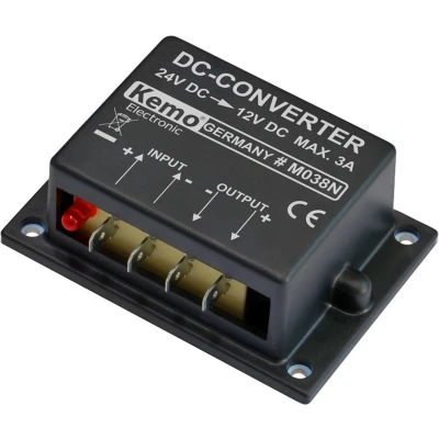 Afbeelding van Kemo Electronic Spanningsomvormer Module Ingangsspanning (bereik): 24 26 V/DC Uitgangsspanning 12 (max.) 3 A
