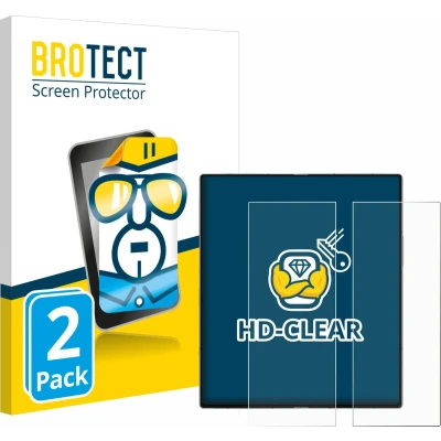 Afbeelding van BROTECT Screenprotector voor Samsung Galaxy Z Fold 6 5G (Inner display) Folie Beschermfolie transparant (2 Stuks)