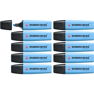 Afbeelding van Markeerstift STABILO BOSS Original 70/112 pastel luchtig blauw