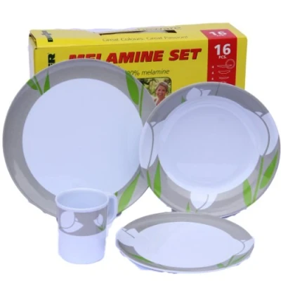 Afbeelding van Brunner Melamin Tulip Set 16 stuks