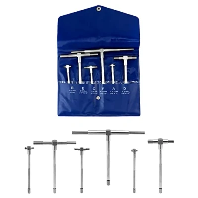 Afbeelding van QWORK Telescoop 8 mm 150 met instelbare binnendiameter 6 stuks/set