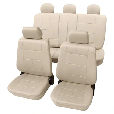 Afbeelding van Petex 22574909 Dakar SAB 1 Vario Plus Autostoelhoes 17 delig Polyester Beige
