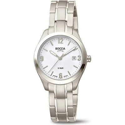 Afbeelding van Boccia Titanium 3317.01 Dames Horloge 31 mm
