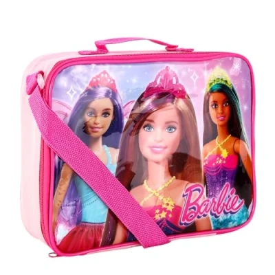 Afbeelding van TDL Barbie Geïsoleerde lunchtas met draaggreep en zijvak