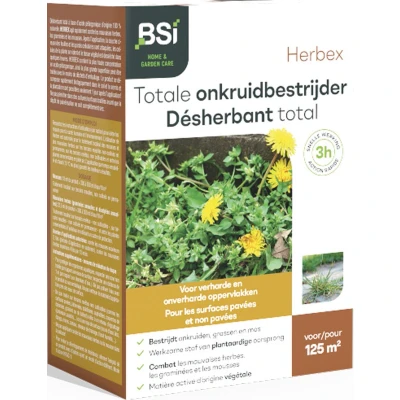 Afbeelding van Herbex Ideale bestrijdingsmiddel tegen onkruid, grassen en mossen Herbicide 225 ml voor 100 m²