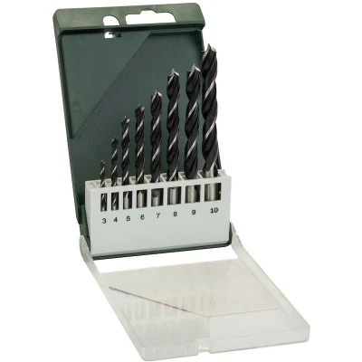 Afbeelding van Bosch Accessories 2609255215 Hout spiraalboorset 8 delig 3 mm, 4 5 6 7 9 10 mm Cilinderschacht 1 set(s)