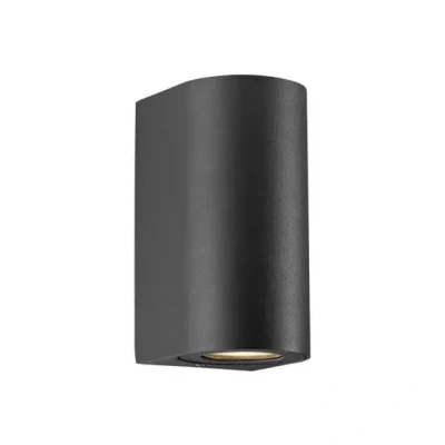 Afbeelding van Canto Maxi 2 Seaside buitenwandlamp, zwart, GU10, 17 cm