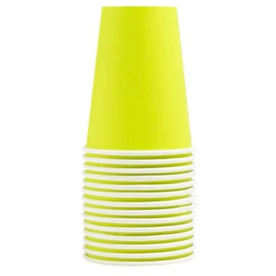 Image de Pronappe Tasse Taille 7 cm diameter 200 ml jetable vert kiwi (pack de 15)
