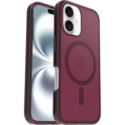 Afbeelding van OtterBox Symmetry Series Clear voor MagSafe Apple iPhone 16, Up Beet