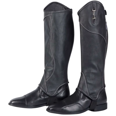 Afbeelding van Harry&#039;s Horse Minichaps Bit Short and Wide Zwart XXXL