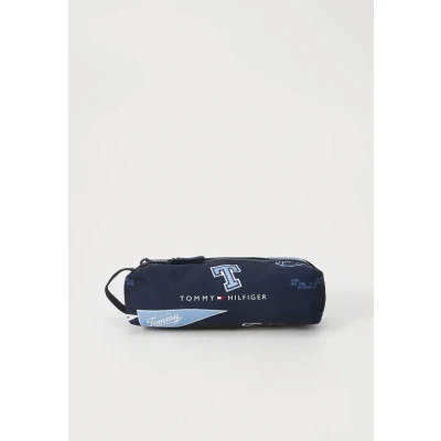 Afbeelding van Tommy Hilfiger Essential Printed Pencil CASE Unisex Overige accessoires voor kinderen, Maat: One Size, Space blue