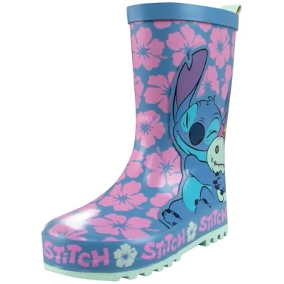 Afbeelding van Disney Lilo en Stitch Meisjeslaarzen Rubberen Laarzen voor Kinderen Regenlaarzen Meisjes 24 34, Blauw