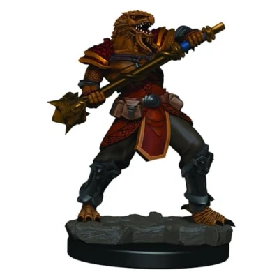 Afbeelding van Dungeons and Dragons: Icons of the Realms Male Dragonborn Fighter Premium Figure