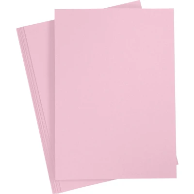 Afbeelding van Gekleurd Karton Paars Roze A4, 20 vel