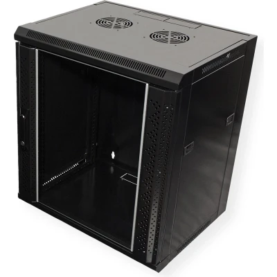 Afbeelding van Value 19inch wandkast (b x h d) 640 570 450 mm Zwart