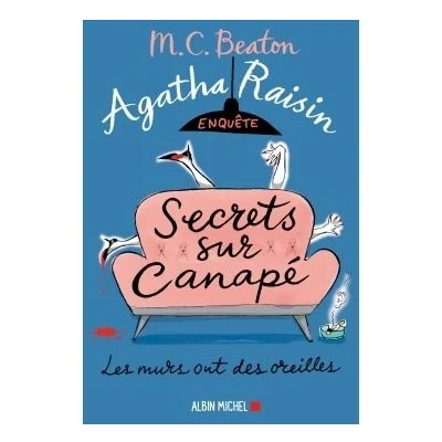 Image de Agatha Raisin enquête 26 Secrets sur canapé