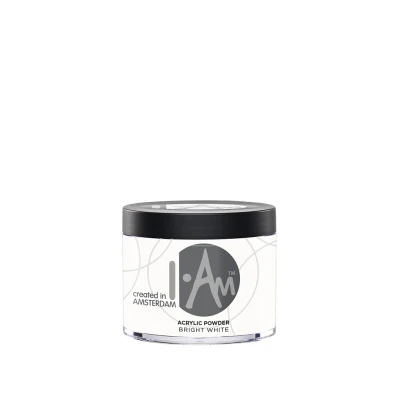 Afbeelding van I.Am Acrylic Powder Bright White (100gr) Wit