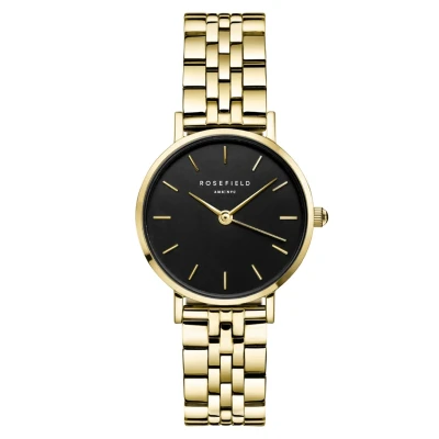 Afbeelding van Rosefield dames The Small Edit horloge 26BSG 268 in de kleur Goud