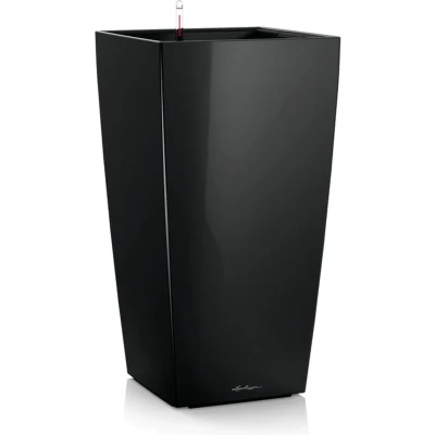 Afbeelding van Lechuza Cubico premium 22 Zwart hoogglans