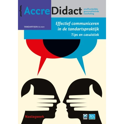 Afbeelding van AccreDidact TA2021 1 Effectief communiceren in de tandartspraktijk