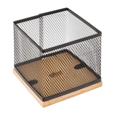 Afbeelding van Potloodhouder Metaal Zwart 10 x cm