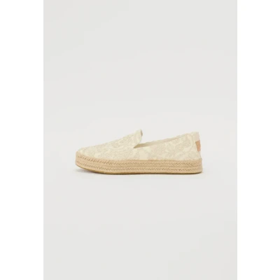 Afbeelding van TOMS Carolina dames espadrille Beige multi Maat 38,5