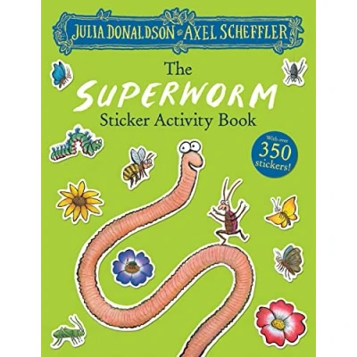 Afbeelding van The Superworm Sticker Book
