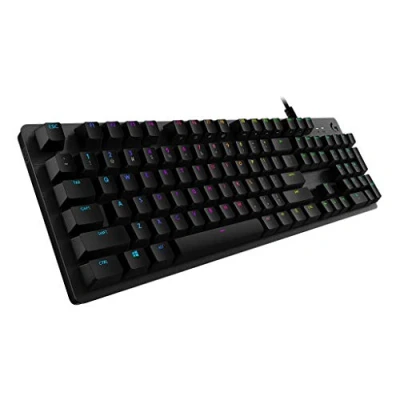 Afbeelding van Logitech Gaming G512 Toetsenbord achtergrondverlichting USB Scandinavisch toetsschakelaar: GX Red Linear koolstof