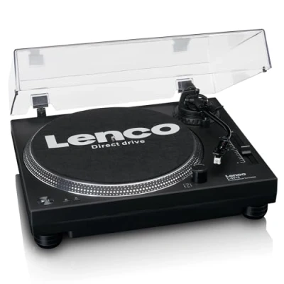 Image de Lenco Tourne disque À Entraînement Direct Noir (l 3818bk)